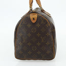 LOUIS VUITTON Monogram Speedy 30 Hand Bag M41526 LV Auth 178700-4