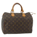 LOUIS VUITTON Monogram Speedy 30 Hand Bag M41526 LV Auth 178701-1