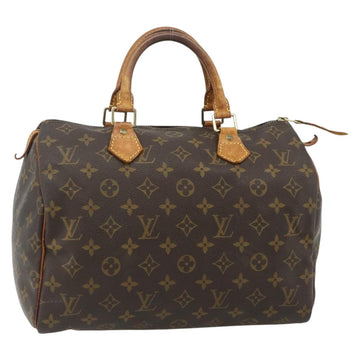 LOUIS VUITTON Monogram Speedy 30 Hand Bag M41526 LV Auth 178701