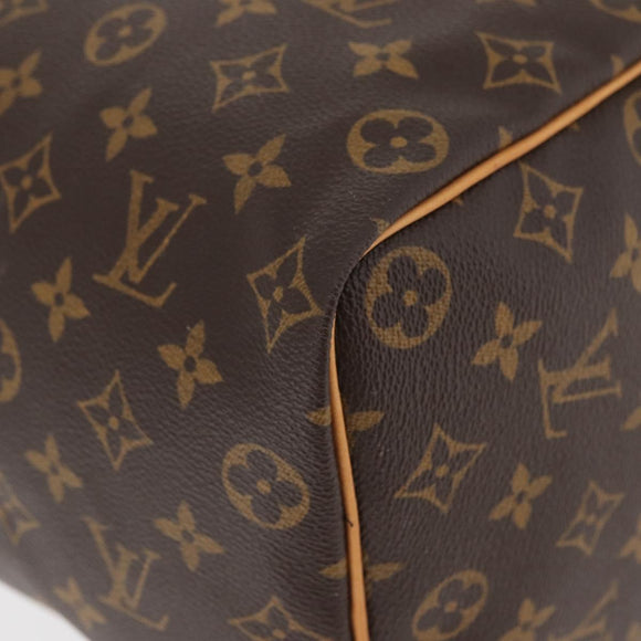 LOUIS VUITTON Monogram Speedy 35 Hand Bag M41524 LV Auth 178702A