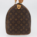 LOUIS VUITTON Monogram Speedy 35 Hand Bag M41524 LV Auth 178702A-3