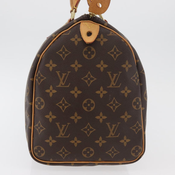 LOUIS VUITTON Monogram Speedy 35 Hand Bag M41524 LV Auth 178702A