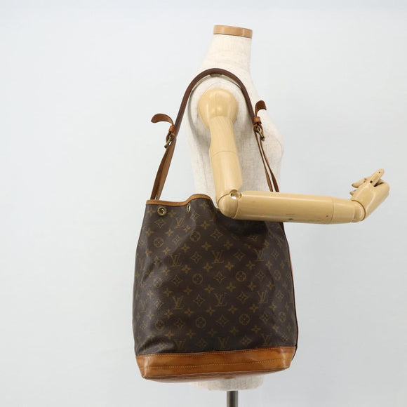 LOUIS VUITTON Monogram Noe Shoulder Bag M42224 LV Auth 178706