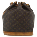 LOUIS VUITTON Monogram Noe Shoulder Bag M42224 LV Auth 178707-2