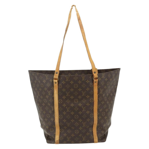 LOUIS VUITTON Monogram Sac Shopping GM Tote Bag M51110 LV Auth 178708