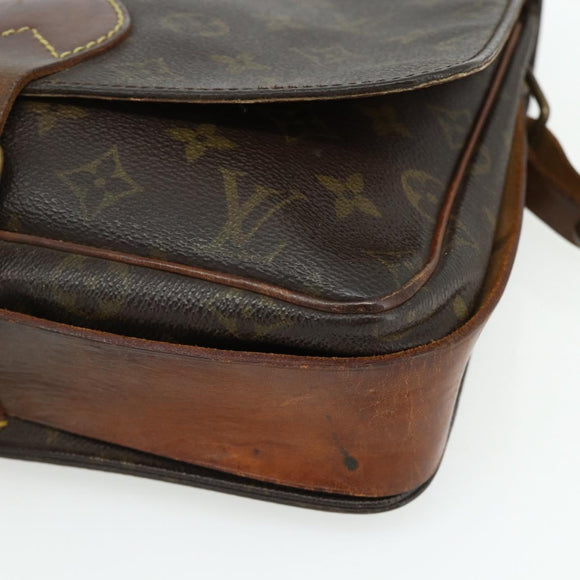 LOUIS VUITTON Monogram Cartouchiere GM Shoulder Bag M51252 LV Auth 178716