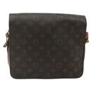 LOUIS VUITTON Monogram Cartouchiere GM Shoulder Bag M51252 LV Auth 178716-2
