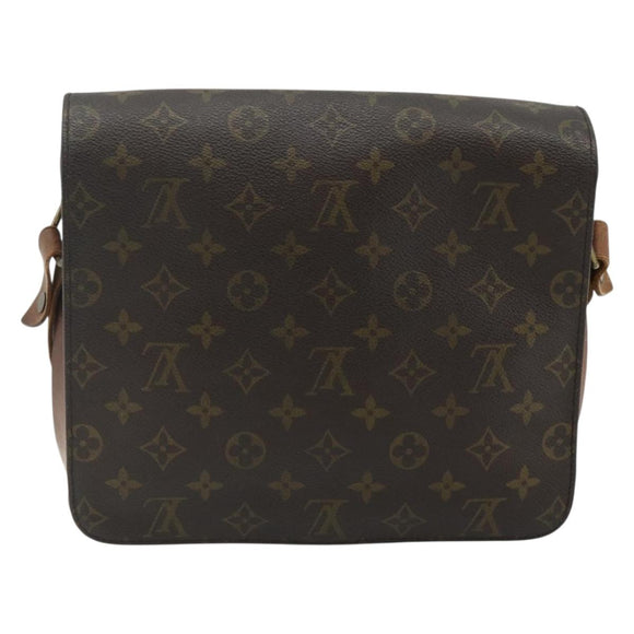 LOUIS VUITTON Monogram Cartouchiere GM Shoulder Bag M51252 LV Auth 178716