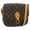 LOUIS VUITTON Monogram Saint Cloud GM Shoulder Bag M51242 LV Auth 178718A-1