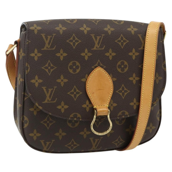 LOUIS VUITTON Monogram Saint Cloud GM Shoulder Bag M51242 LV Auth 178718A