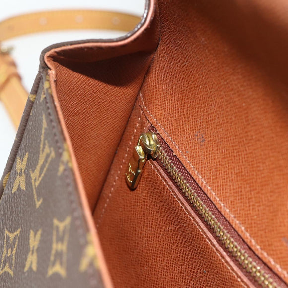 LOUIS VUITTON Monogram Saint Cloud GM Shoulder Bag M51242 LV Auth 178718A