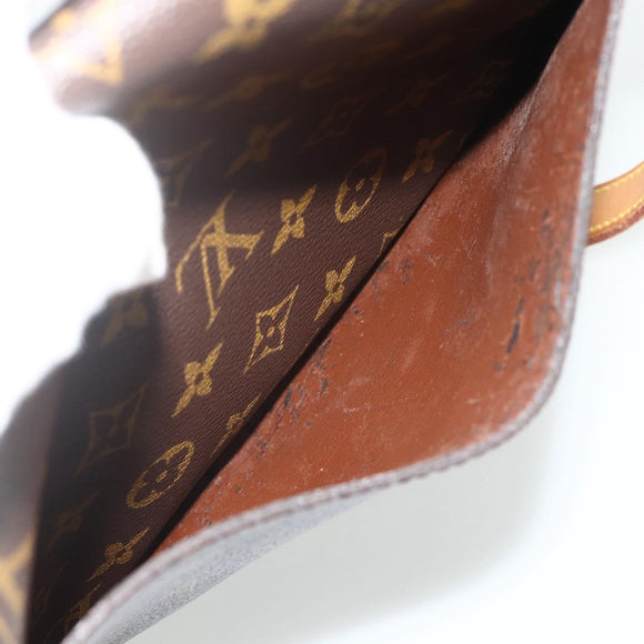 LOUIS VUITTON Monogram Saint Cloud GM Shoulder Bag M51242 LV Auth 178718A