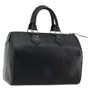 LOUIS VUITTON Epi Speedy 25 Handtas Zwart M59042 LV Auth 178719V-1