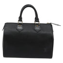 LOUIS VUITTON Epi Speedy 25 Handtas Zwart M59042 LV Auth 178719V-13