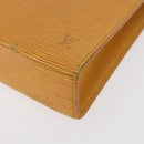 LOUIS VUITTON Epi Malesherbes Hand Bag Tassili Yellow Jonne M52379 Auth 178722-16