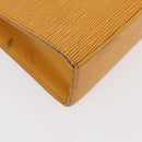 LOUIS VUITTON Epi Malesherbes Hand Bag Tassili Yellow Jonne M52379 Auth 178722-17