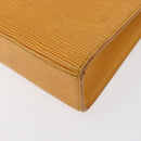 LOUIS VUITTON Epi Malesherbes Hand Bag Tassili Yellow Jonne M52379 Auth 178722-18