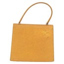 LOUIS VUITTON Epi Malesherbes Hand Bag Tassili Yellow Jonne M52379 Auth 178722-2