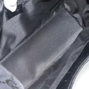 GUCCI GG Canvas Jackie Shoulder Bag Black Silver 002 1067 Auth 178724-10