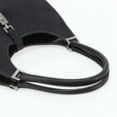GUCCI GG Canvas Jackie Shoulder Bag Black Silver 002 1067 Auth 178724-7