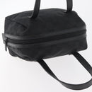 GUCCI GG Canvas Hand Bag Black Silver 124542 Auth 178727A-6