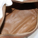 GUCCI GG Supreme Web Sherry Line Boston Bag PVC Beige Gold Auth 178730-15