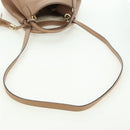 GUCCI Soho Hand Bag Leather 2way Pink Gold 336751 Auth 178732V-8