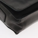 PRADA Shoulder Bag Nylon Black Silver Auth 178737A-8