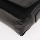 PRADA Shoulder Bag Nylon Black Silver Auth 178737A-15