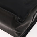 PRADA Shoulder Bag Nylon Black Silver Auth 178737A-17