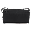 PRADA Shoulder Bag Nylon Black Silver Auth 178737A-2