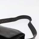 PRADA Shoulder Bag Nylon Black Silver Auth 178737A-14