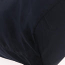 PRADA Metal Handle Hand Bag Nylon Navy Gold Auth 178739-10