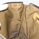 FENDI Zucca Canvas Hand Bag Black Brown Auth 178746A-19