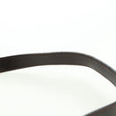 FENDI Zucca Canvas Mamma Baguette Shoulder Bag Black Brown Auth 178747V-10