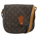 LOUIS VUITTON Monogram Saint Cloud GM Shoulder Bag M51242 LV Auth 178756-1