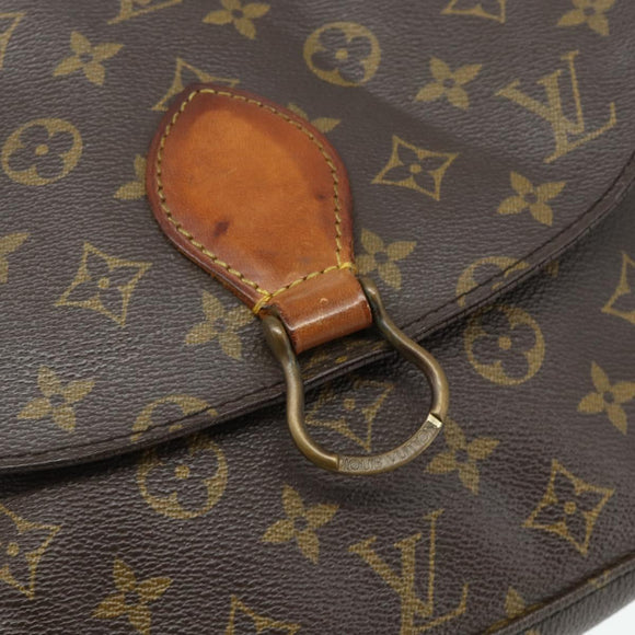 LOUIS VUITTON Monogram Saint Cloud GM Shoulder Bag M51242 LV Auth 178756