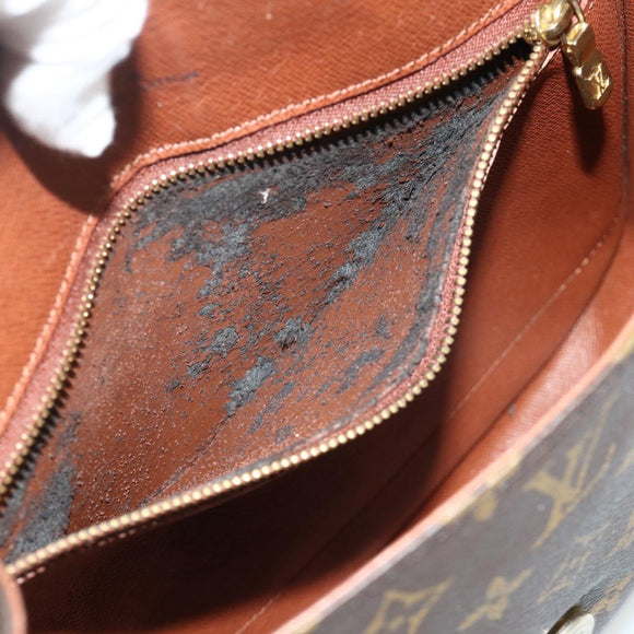LOUIS VUITTON Monogram Saint Cloud GM Shoulder Bag M51242 LV Auth 178756