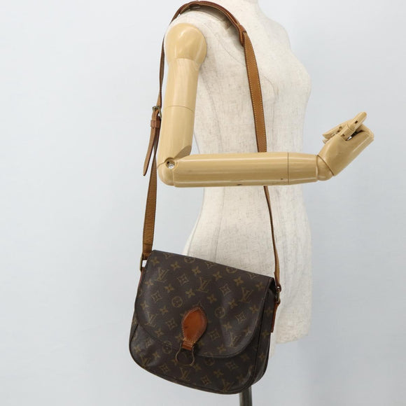 LOUIS VUITTON Monogram Saint Cloud GM Shoulder Bag M51242 LV Auth 178756