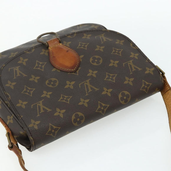 LOUIS VUITTON Monogram Saint Cloud GM Shoulder Bag M51242 LV Auth 178756