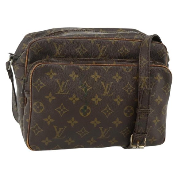 LOUIS VUITTON Monogram Nile Shoulder Bag M45244 LV Auth 178759