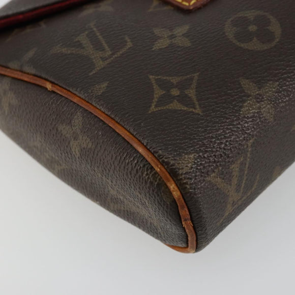 LOUIS VUITTON Monogram Sonatine Hand Bag M51902 LV Auth 178760