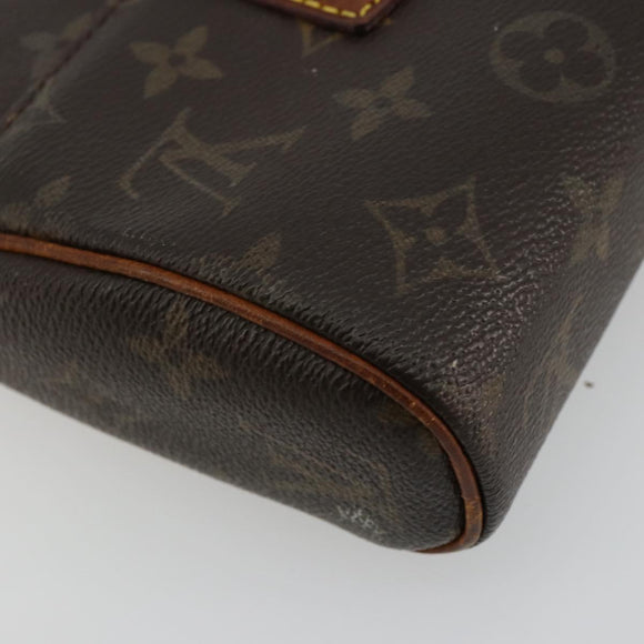 LOUIS VUITTON Monogram Sonatine Hand Bag M51902 LV Auth 178760