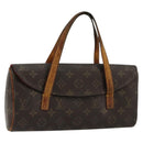 LOUIS VUITTON Monogram Sonatine Hand Bag M51902 LV Auth 178760-1