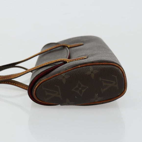 LOUIS VUITTON Monogram Sonatine Hand Bag M51902 LV Auth 178760