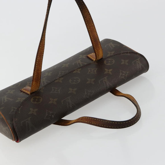 LOUIS VUITTON Monogram Sonatine Hand Bag M51902 LV Auth 178760