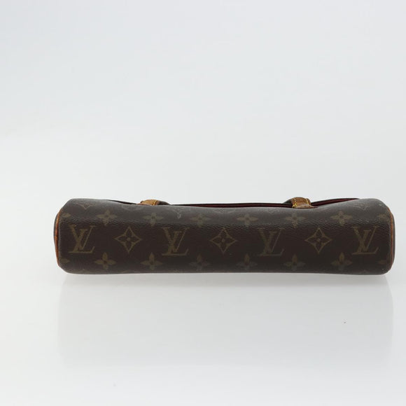 LOUIS VUITTON Monogram Sonatine Hand Bag M51902 LV Auth 178760