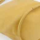 Coach Ergo Shoulder Bag Leather Yellow Gold Auth 178763A-13