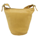 Coach Ergo Shoulder Bag Leather Yellow Gold Auth 178763A-3