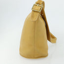 Coach Ergo Shoulder Bag Leather Yellow Gold Auth 178763A-5